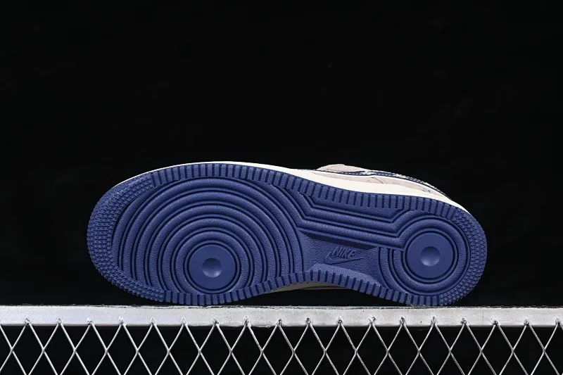 All categories Nk Air Force 1 Air Force series Nk Air Force 1 Low Air Force low top Nike Air Force 1 '07 Low LV joint gray blue pig leather Air Force 1 low top casual sneakers KL1688-004